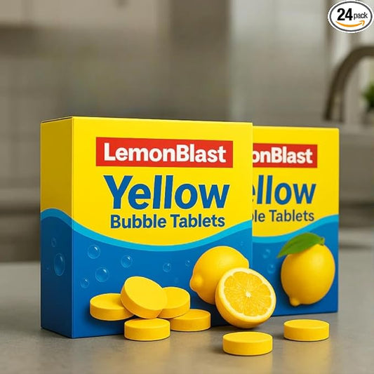 LemonBlast Yellow Bubble Tab)lets (24pc)